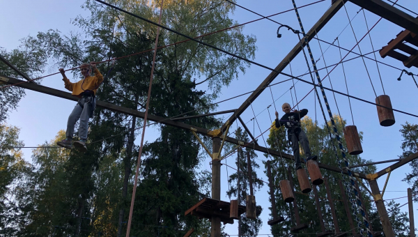 Волейболисты покоряют панда парк