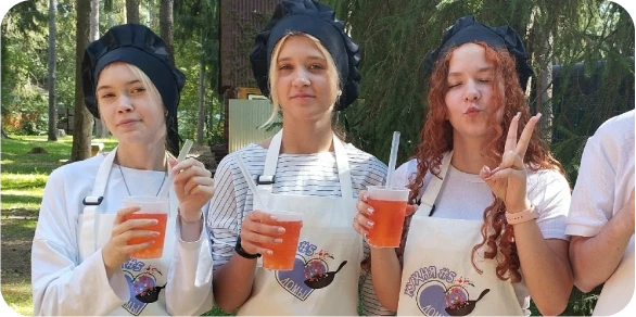 Лимонад с вкусняшками